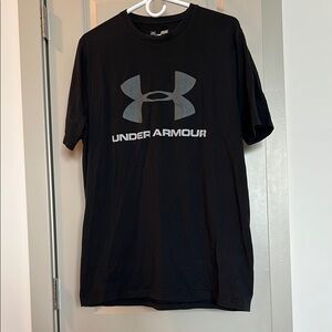 Under Armour Black Short Sleeve Tee Performance Shirt